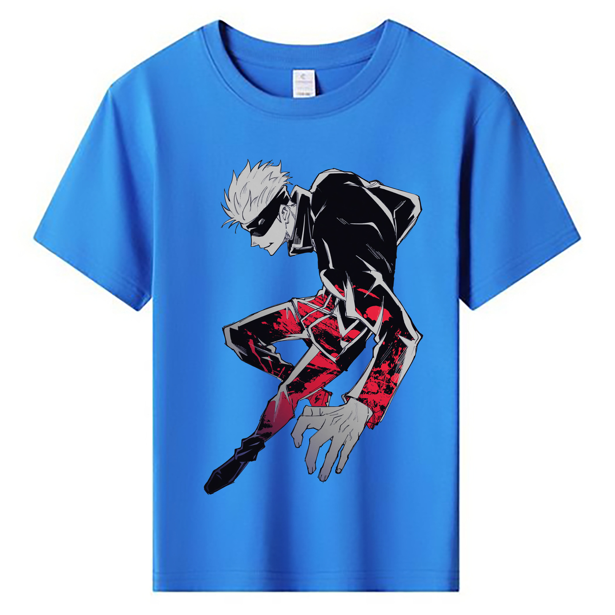 （画像用） 呪術廻戦 Jujutsu Kaisen 綿100％キッズTシャツ（フロントプリント）